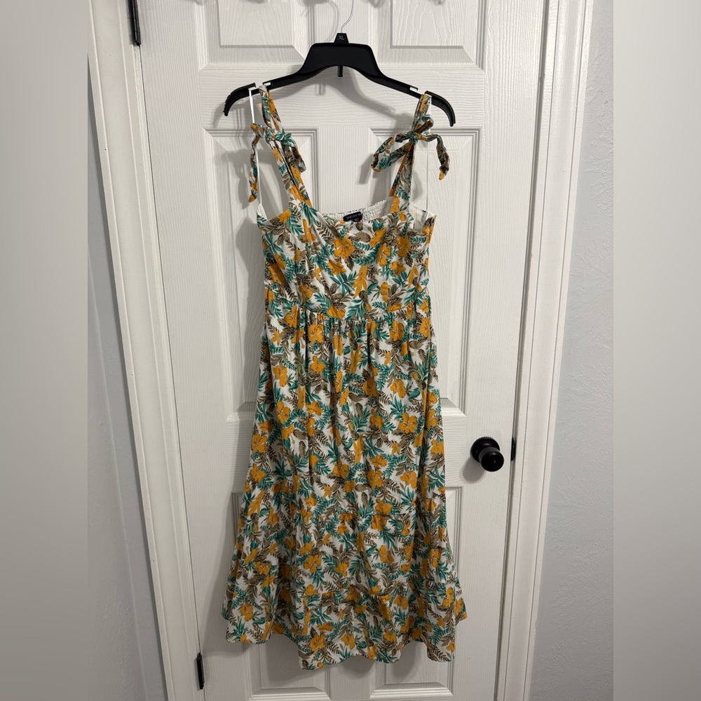 Skies Are Blue Hawaiian Floral Dress